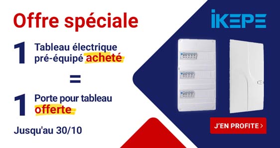 offres speciale une porte offerte pour l'achat d'un tableau ikepe