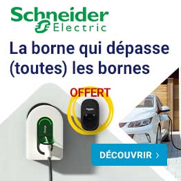 offre borne de recharge pour vehicules electriques Schneider Charge