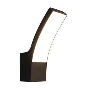 Cette applique LED Arlux Curve mesure 27cm de hauteur.