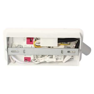 Luminaire intérieur Arlux Maki rectangle droite 3W 210lm 2700K blanc + liseuse 3W