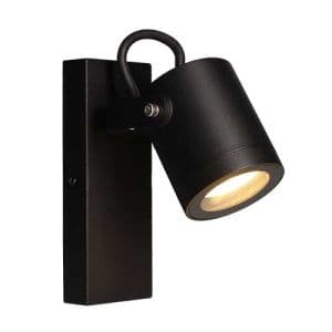 Orientez le luminaire extérieur Spoty comme vous le souhaitez. Il mettra en valeur vos éléments de décoration extérieur, tout en éclairant de façon précise lorsque la nuit tombe.