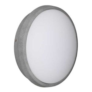 Applique extérieure ronde LED ARLUX 18W 1220lm gris - 117150