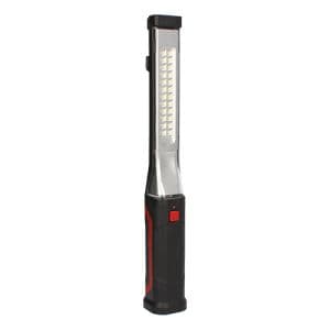 Lampe d'inspection LED Arlux rechargeable IP54 8W/600lm/4000K coloris noir et rouge