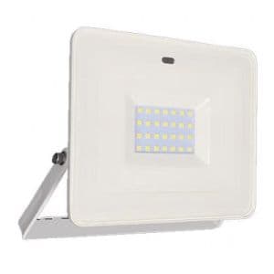 ARLUX Projecteur extérieur LED extra plat à détection RF PEARL 230V 30W 2400lm 4000K blanc