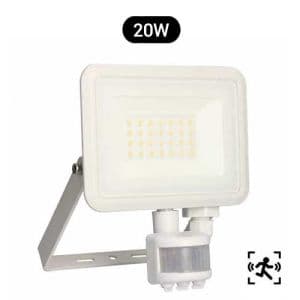 Projecteur LED extérieur blanc à détecteur infrarouge Arlux Kreon 2