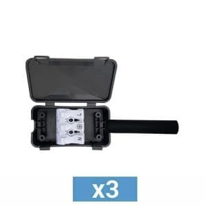 Kit de 3 boîtiers de connexion IP20 ARLUX