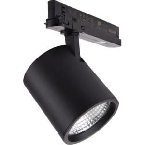 Spot LED sur rail Arlux Track Light 45° 230V 42W 4000lm 4000K noir