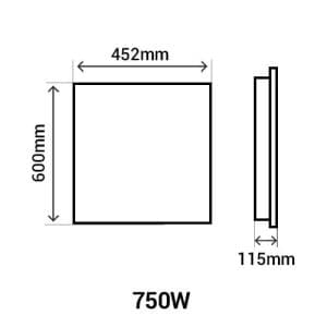 atl529914-atlantic-nirvana-neo-radiateur-inertie-fonte-horizontale-750w-schéma avec dimensions