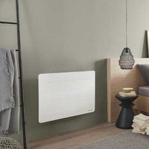 Radiateur à inertie fonte horizontal blanc 1500W ATLANTIC Nirvana NEO - 529918