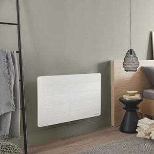 Radiateur à inertie fonte horizontal blanc 2000W ATLANTIC Nirvana NEO - 529919