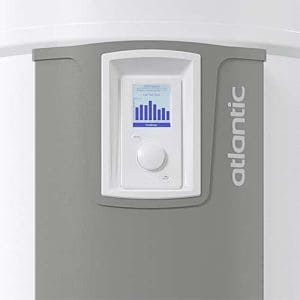 Chauffe-eau thermodynamique Atlantic Explorer - zoom sur le boitier de commande