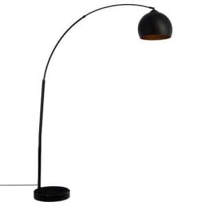 Lampadaire arc Hyto de chez Atmosphera coloris noir, H.177cm