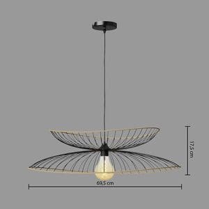 Dimensions de la suspension Alara Atmosphera