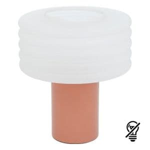 lampe cylindrique Asti brun d'Atmosphera