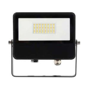 Projecteur LED extérieur noir Beneito Faure 30W orientable - vue de face