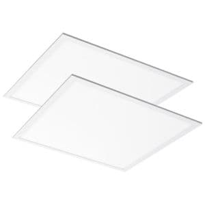 CEOTIS Dalle LED encastrable Saphir Master Eco 36W 3600lm 4000K UGR<19 600x600mm blanc - lot de 2