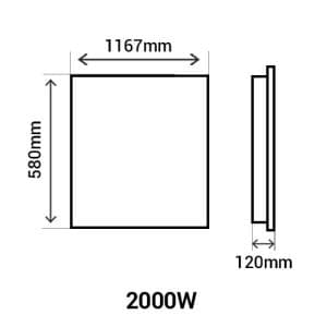 chabjn2207seaj-chaufelec-anelia-radiateur-connecte-a-chaleur-douce-horizontal-2000w-schéma avec dimensions