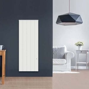 CHAUFELEC Manon Radiateur connecté à inertie réfractite vertical blanc 1000W - BJN2233SEAJ