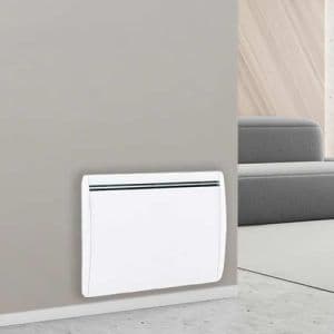 Radiateur à inertie double technologie horizontal blanc 1500W CHAUFELEC Karess - BJN3725FDAJ