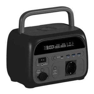 Station d'énergie AP500 portable - vue de profil orienté à droite