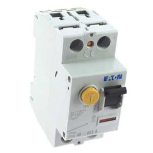 EATON Interrupteur différentiel 40A 30mA type A 230V - vue de dessus