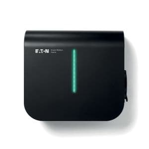 Borne de recharge Eaton Motion Building coloris noir avec prise T2S - vue face