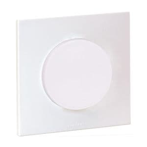 Bouton poussoir blanc EUROHM Square - 60202