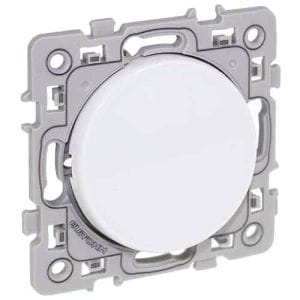 Lot de 50 interrupteurs va et vient EUROHM Square blanc - 60209