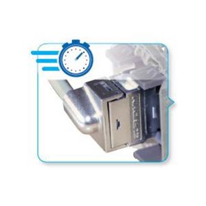 Prise RJ45 EUROHM Square grade 2TV catégorie 6 STP blanc - 60272