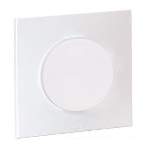 Lot de 50 plaques simples EUROHM Square blanc - 60296