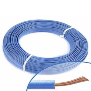 Fil électrique souple H07VK 2.5² bleu MIGUELEZ vendu en couronne