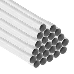 Gewiss Tube IRL tulipé D20 3321 L2m gris - Lot de 24