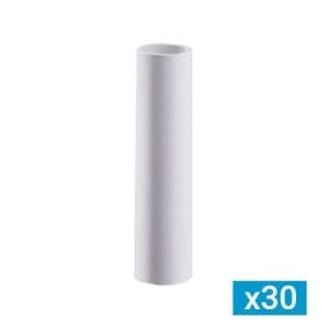 GEWISS Manchon lisse pour tube IRL D20 - Lot de 30 - DX40020