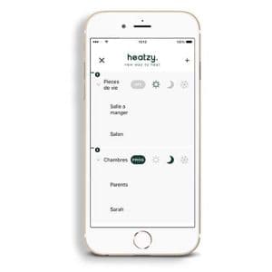 Application Heatzy pour commande à distance de votre radiateur électrique