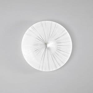 Plafonnier LED LUCE DESIGN 40W Blanc Argent AGORA - I-AGORA-PL50