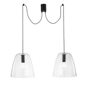 Suspension E27 LUCE DESIGN Transprent ARES - I-ARES-S2-TR