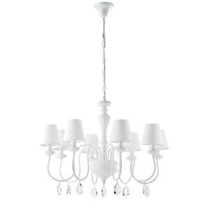 Suspension E14 LUCE DESIGN Blanc ARTHUR - I-ARTHUR/8