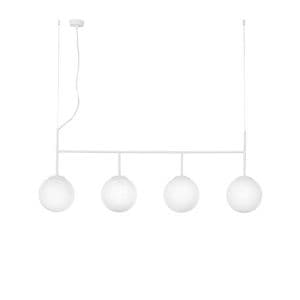 Suspension E27 LUCE DESIGN Blanc BALY - I-BALY-S4