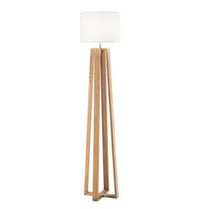 Lampadaire E27 LUCE DESIGN Bois BERRY - I-BERRY-PT