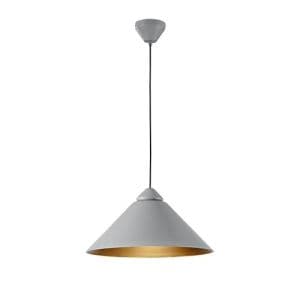 Suspension E27 LUCE DESIGN Gris BIGBANG - I-BIGBANG-S-GR