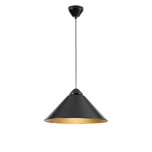 Suspension E27 LUCE DESIGN Noir BIGBANG - I-BIGBANG-S-NER