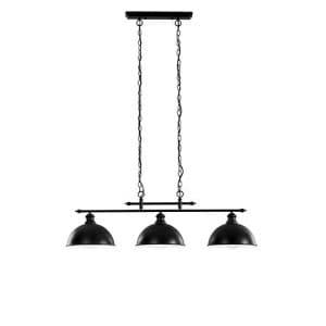 Suspension E27 LUCE DESIGN Noir CHARLESTON - I-CHARLESTON-S3