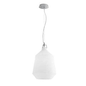 Suspension E27 LUCE DESIGN Blanc DEA - I-DEA-S33