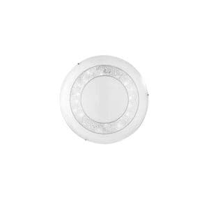 Plafonnier LED LUCE DESIGN 40W Blanc DIADEMA - I-DIADEMA/PL45R