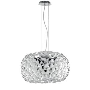 Suspension E27 LUCE DESIGN Chrome DIONISO - I-DIONISO-S48-CR