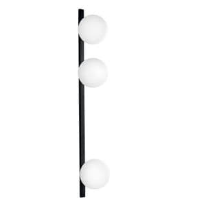 Applique E14 LUCE DESIGN Noir ENOIRE - I-ENOIRE-AP3