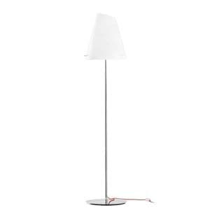 Lampadaire E27 LUCE DESIGN Blanc Rouge ERMES - I-ERMES-PT