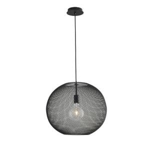 Suspension E27 LUCE DESIGN Noir ESEDRA - I-ESEDRA-S50 NER