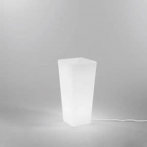 Vase LED rechargeable E27 INTEC Blanc GECO - I-GECO-VASO-E-Q-L