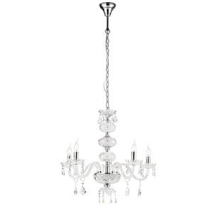 Suspension E14 LUCE DESIGN Chrome INCANTO - I-INCANTO/5